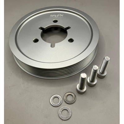 Spoox Peugeot 206 XSi 1.6 16v TU5JP4 Billet Alloy Bottom Pulley - Silver
