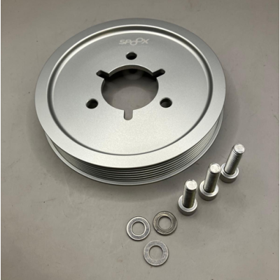 Spoox Citroen C2 VTS TU5JP4 Billet Alloy Bottom Pulley - Silver