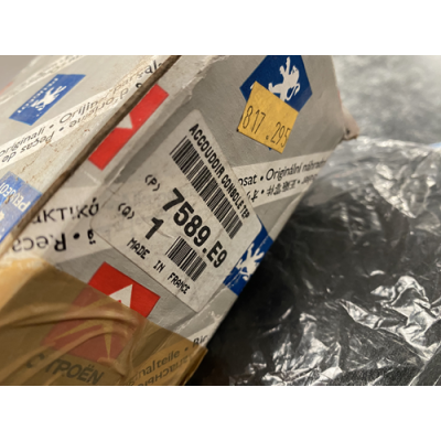 Genuine OE Peugeot 407 Centre Arm Rest Console - 7589.E9