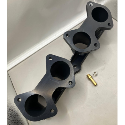 Spoox Peugeot 309 GTI Twin DCOE / DHLA Billet Alloy Inlet Manifold (40's & 45's)