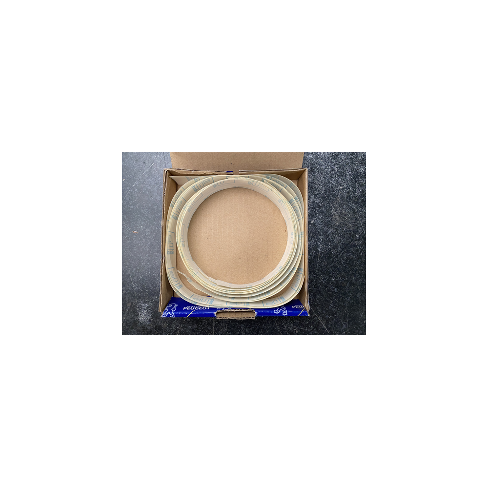 Genuine OE Peugeot 405 Side Decal Sticker Assembly Left Silver/Grey - 8659.Y7