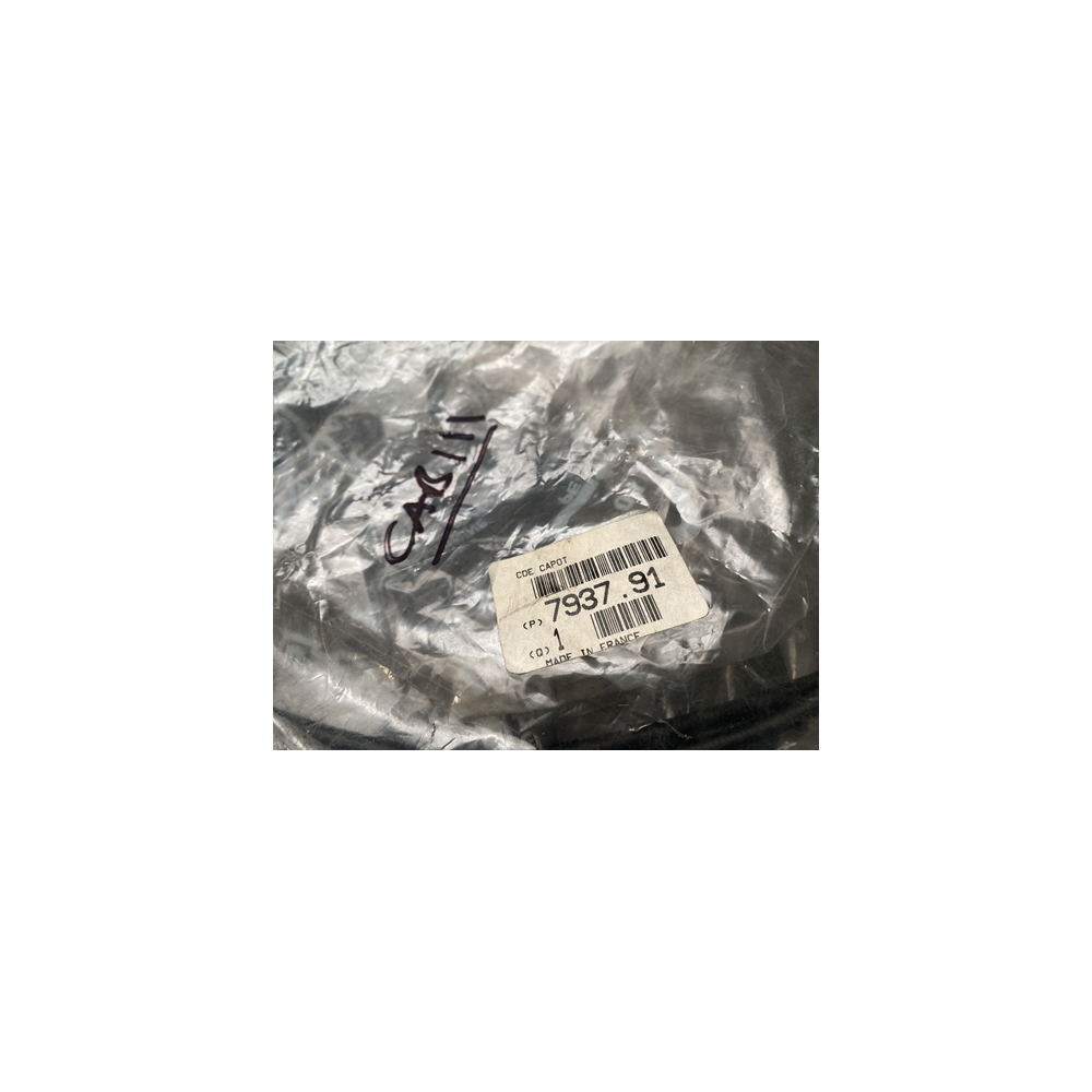 Genuine OE Peugeot 205 Manual Cable Bonnet Release - 7937.91