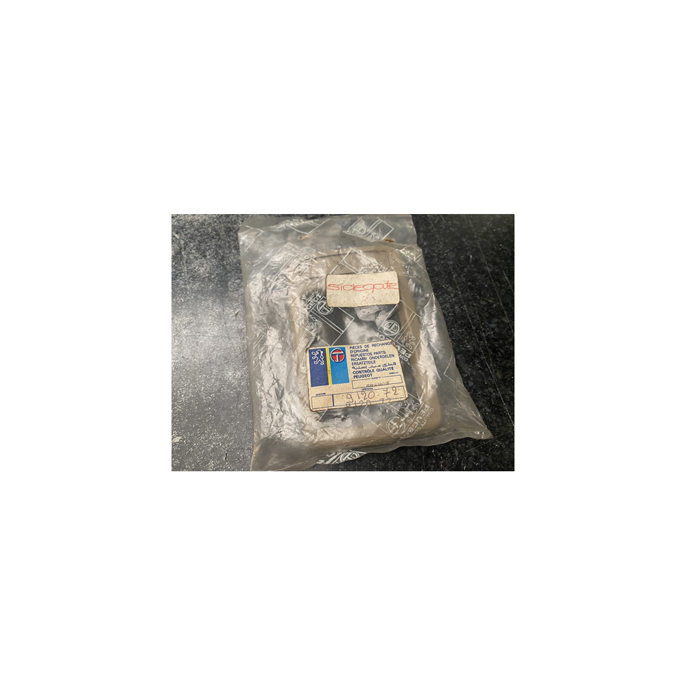 Genuine OE Peugeot 205 Phase 1.5 3 Door Light Grey Interior Door Handle Surround - 9120.72