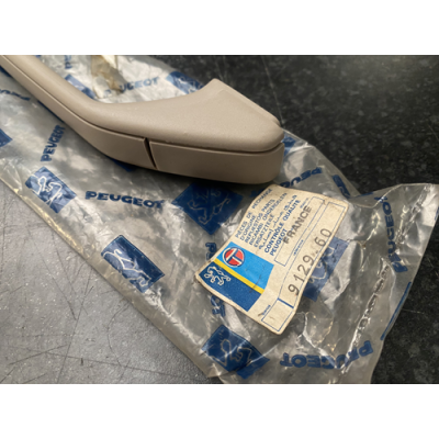 Genuine OE Peugeot 205 Interior Grab Handle Light Grey - 9129.60