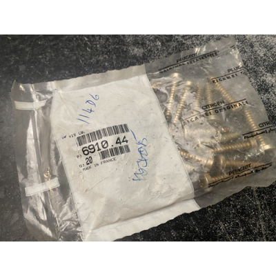 Genuine OE Peugeot 205 Door Arm Rest Screw - 6910.44