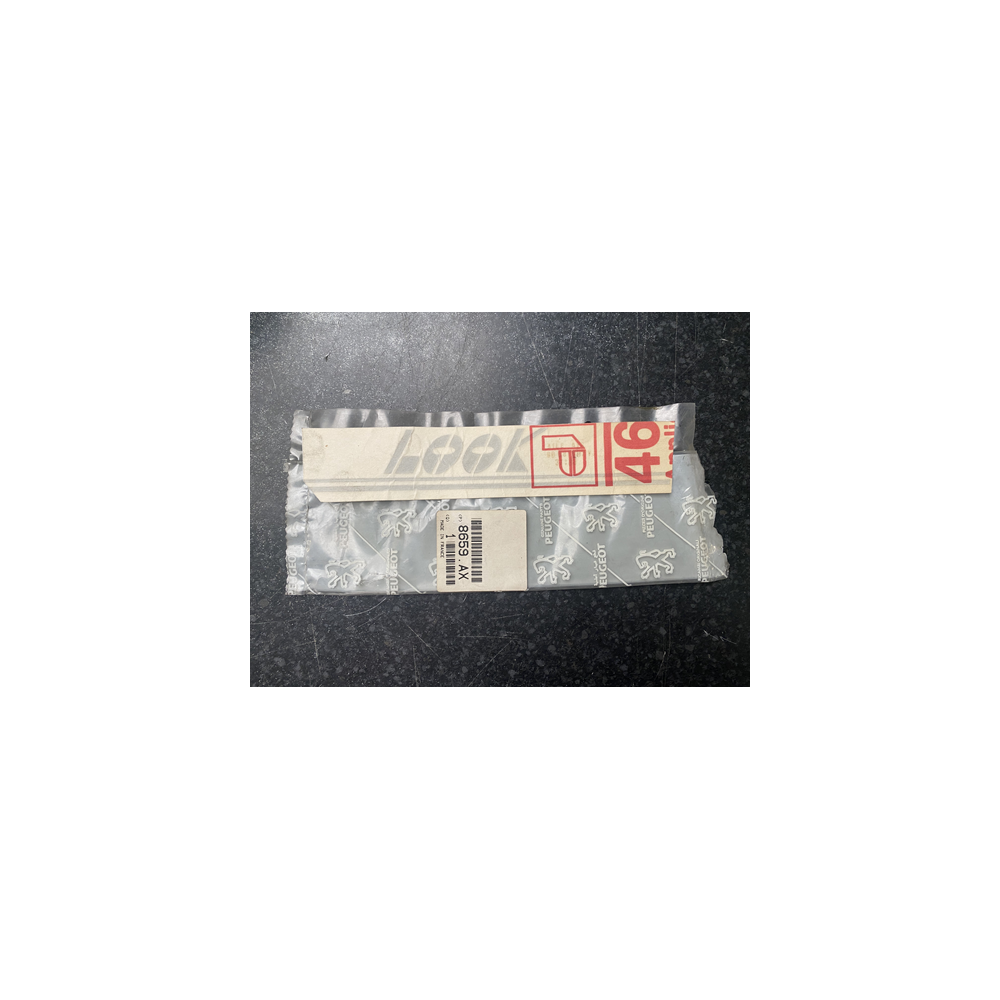 Genuine OE Peugeot 205 309 LOOK Sticker Decal SMALL - 8659.AX