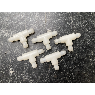 Genuine OE Peugeot 205 front washer bottle 3 way union - 6433.27