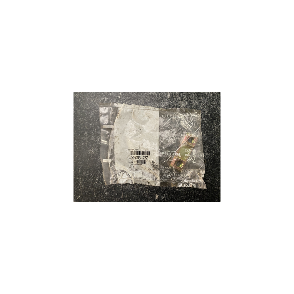 Genuine OE Peugeot 205/309 Front Subframe Rear Mount Plate (1) - 3508.22