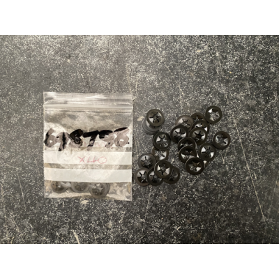 Genuine OE Peugeot 205 Push on Washer (Fan) Multi Clip 4x11.5 - 6987.98