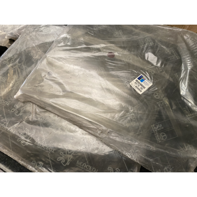 Genuine OE Peugeot 205 BRONZE rear quarter glass PAIR (OSR & NSR) - 8570.90 & 8570.91