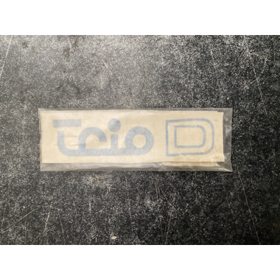 Genuine OE Peugeot TRIO D sticker Decal - A4944