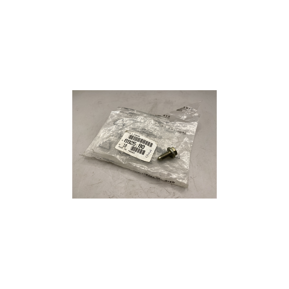 Genuine OE Peugeot 205 inner wing metal water pipe securing bolt (1) - 6925.80