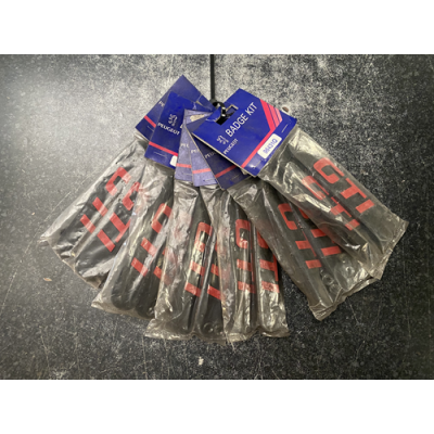 Genuine OE Peugeot GTI Badge KIT (Pair of badges) GTI Emblem - 9643.1Q