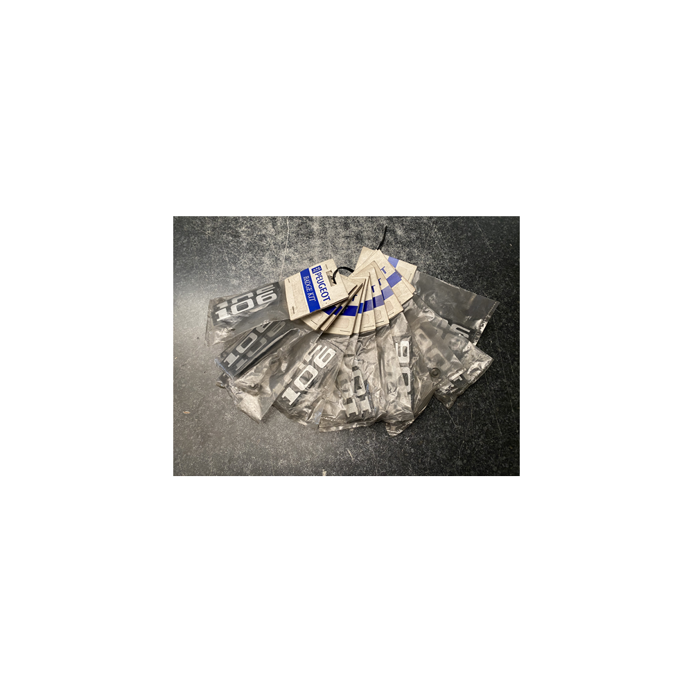 copy of Genuine OE Peugeot Cabriolet Badge KIT (Pair of badges) Cabriolet Emblem - 9648.1Y