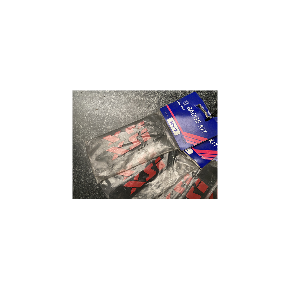 Genuine OE Peugeot XSI Badge KIT (Pair of badges) XSI Emblem - 9686.1Z