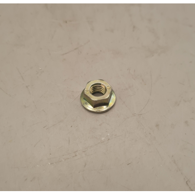 Genuine OE Peugeot 205 front slam panel flanged nut (1) - 6936.A0