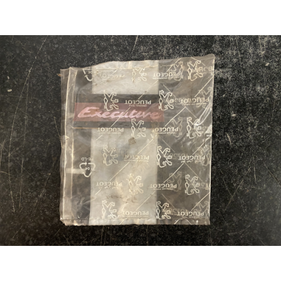 Genuine OE Peugeot EXECUTIVE Badge Decal - 8663.LK