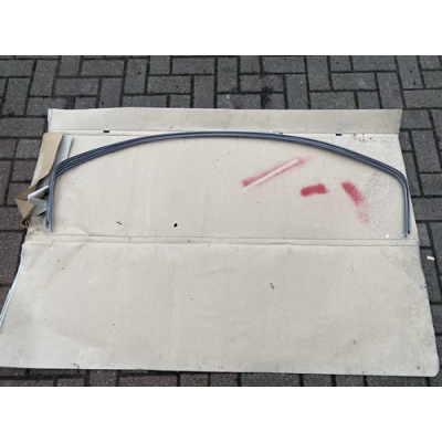 Genuine OE Peugeot 205 GTI rear bumper insert (chrome/grey) - 7451.73