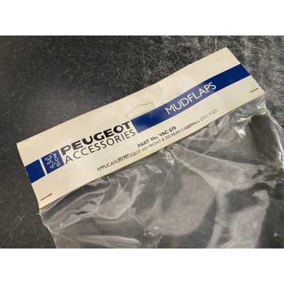 Genuine OE 205 Rear Mud Flaps Rubber PAIR - VAC679