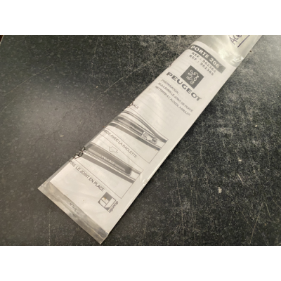 Genuine OE Peugeot 206 Door Sill Protector n/s o/s PAIR - 9623.23 / 9623.24