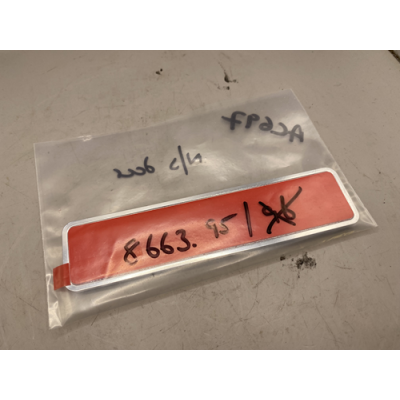 Genuine OE Peugeot 106, 306 & 405 Lemans Left Door 905 Emblem - 8663.95