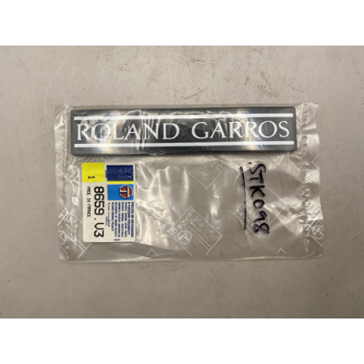 Genuine OE Peugeot 205 Roland Garros Badge - 8659.V3