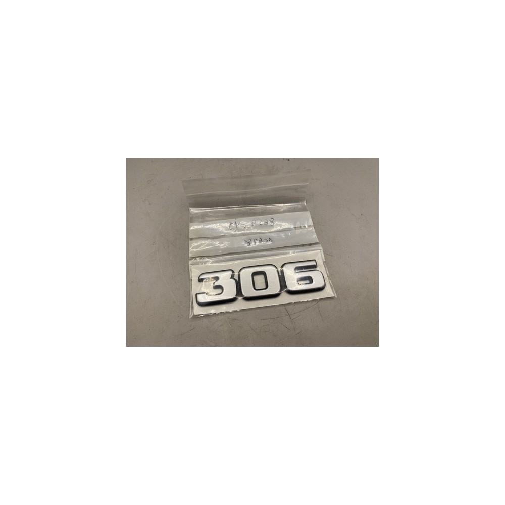 Genuine OE Peugeot 306 PH1 rear badge - 8659.YJ