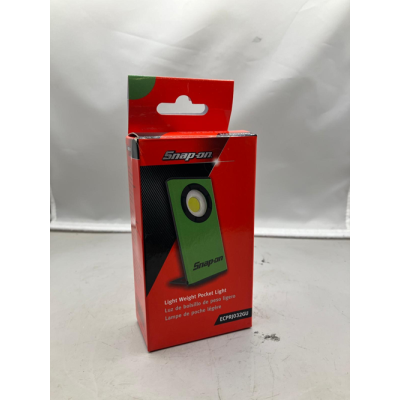 Brand New Snap On Lightweight Pocket Light - ECPRJ032GU - GREEN