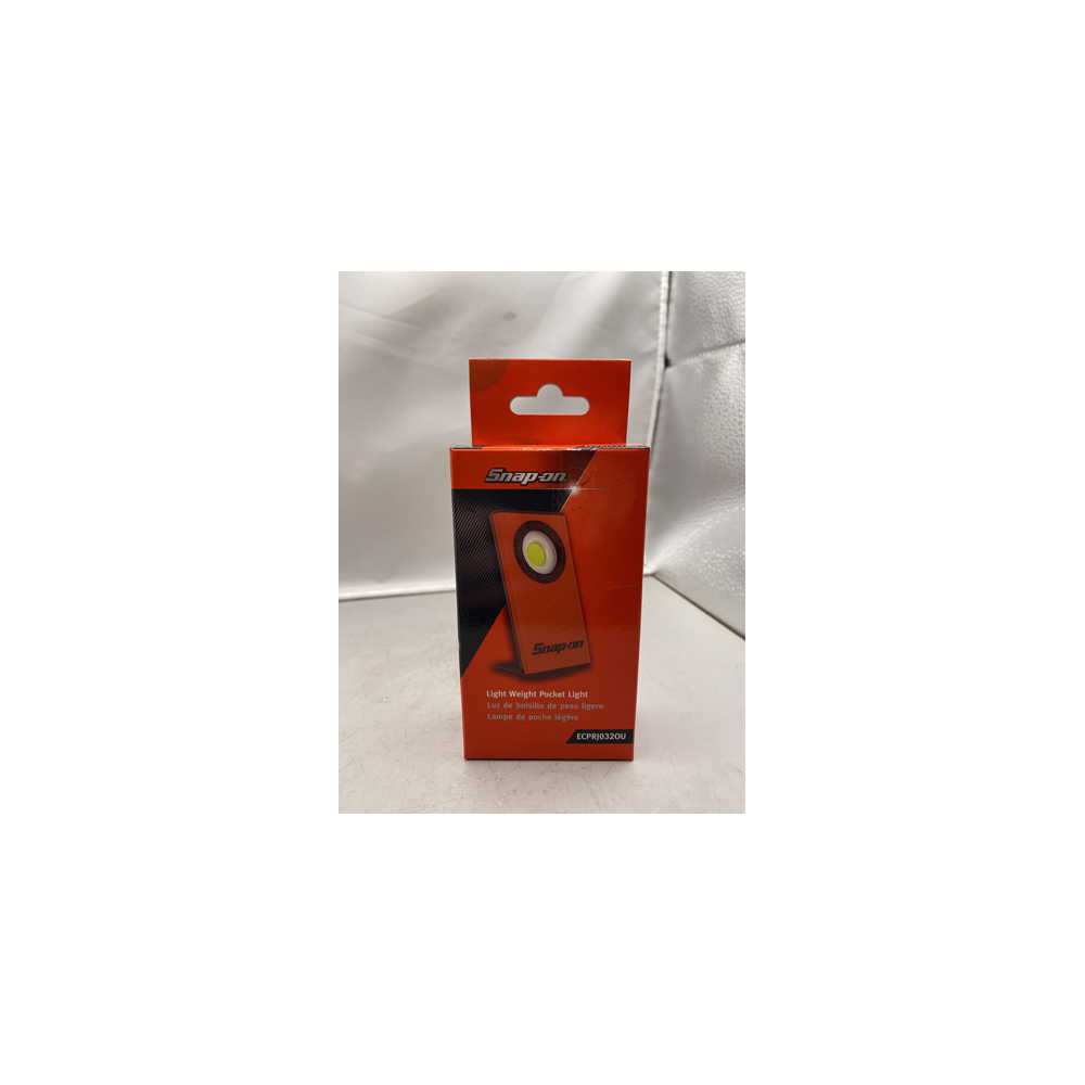 Brand New Snap On Lightweight Pocket Light - ECPRJ032OU - ORANGE