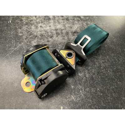 Genuine OE Peugeot 205 Front Safety Belt Right GREEN - 8971.S9