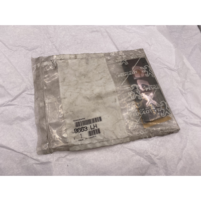 Genuine OE Peugeot GLX Badge Silver - 8663.LH