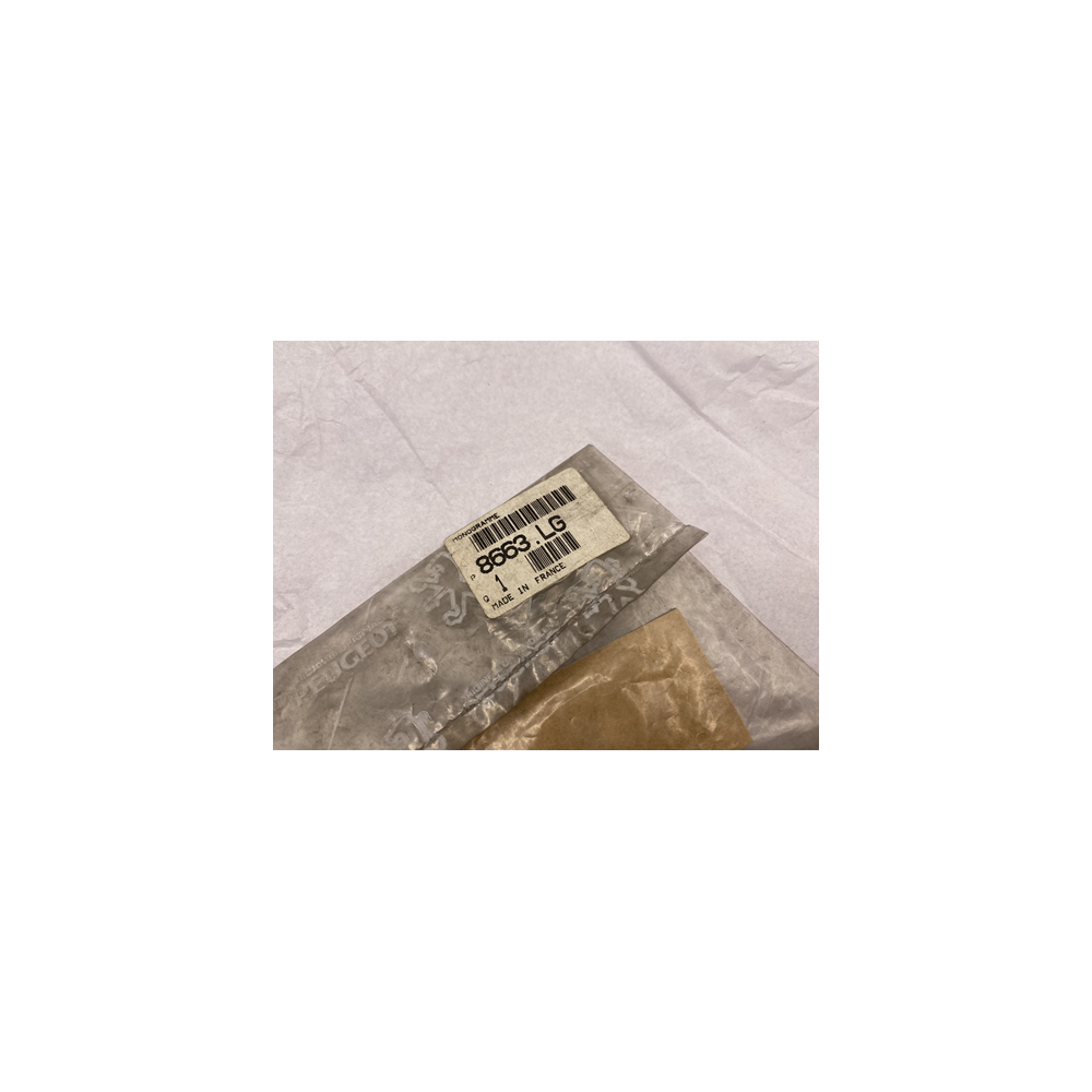 Genuine OE Peugeot LX Badge Silver - 8663.LG