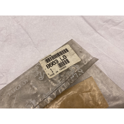 Genuine OE Peugeot LX Badge Silver - 8663.LG