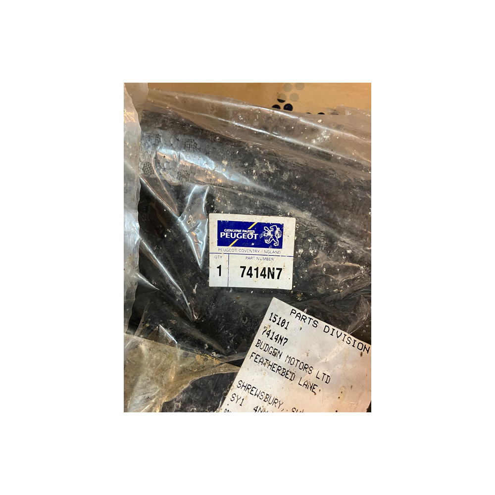 Genuine OE Peugeot 206 Rear Bumper Absorber Assembly Foam - 7414.N7