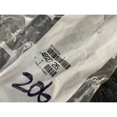 Genuine OE Peugeot 206 Disc Brake Air Deflector LEFT - 4827.26