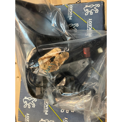 Genuine OE Peugeot 206 passenger side (nearside) manual heated wing mirror - 8148.YJ