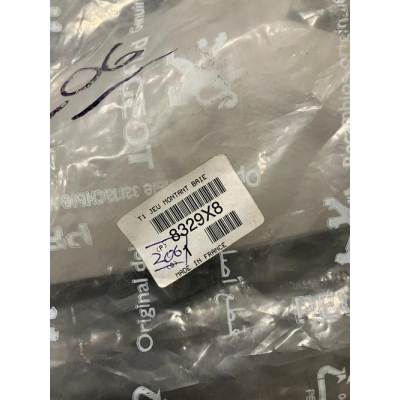 Genuine OE Peugeot 206 Interior A pillar trim covers (PAIR) - 8329.X8