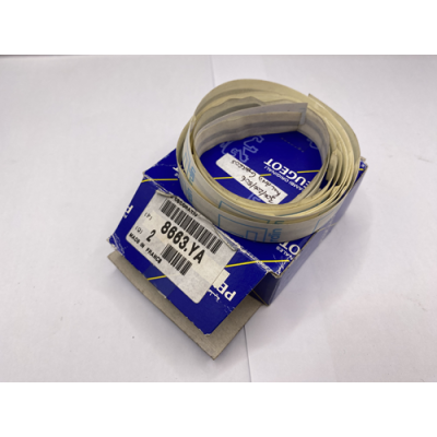 Genuine OE Peugeot 206 306 806 Rolland Garros Decal Sticker Stripe - 8663.YA