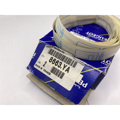 Genuine OE Peugeot 206 306 806 Rolland Garros Decal Sticker Stripe - 8663.YA