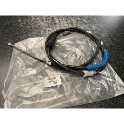 Genuine OE Peugeot 306 Secondary Brake Cable - 4745.G1