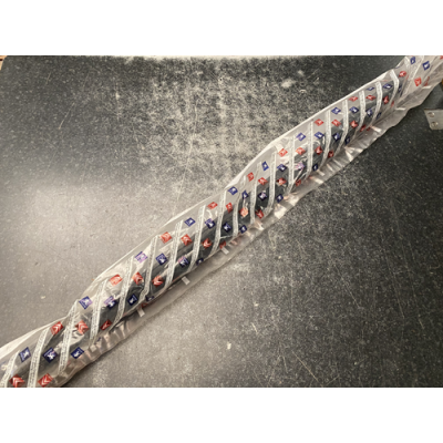 Genuine OE Peugeot 806 Window Exterior Seal Front Door - 9310.89