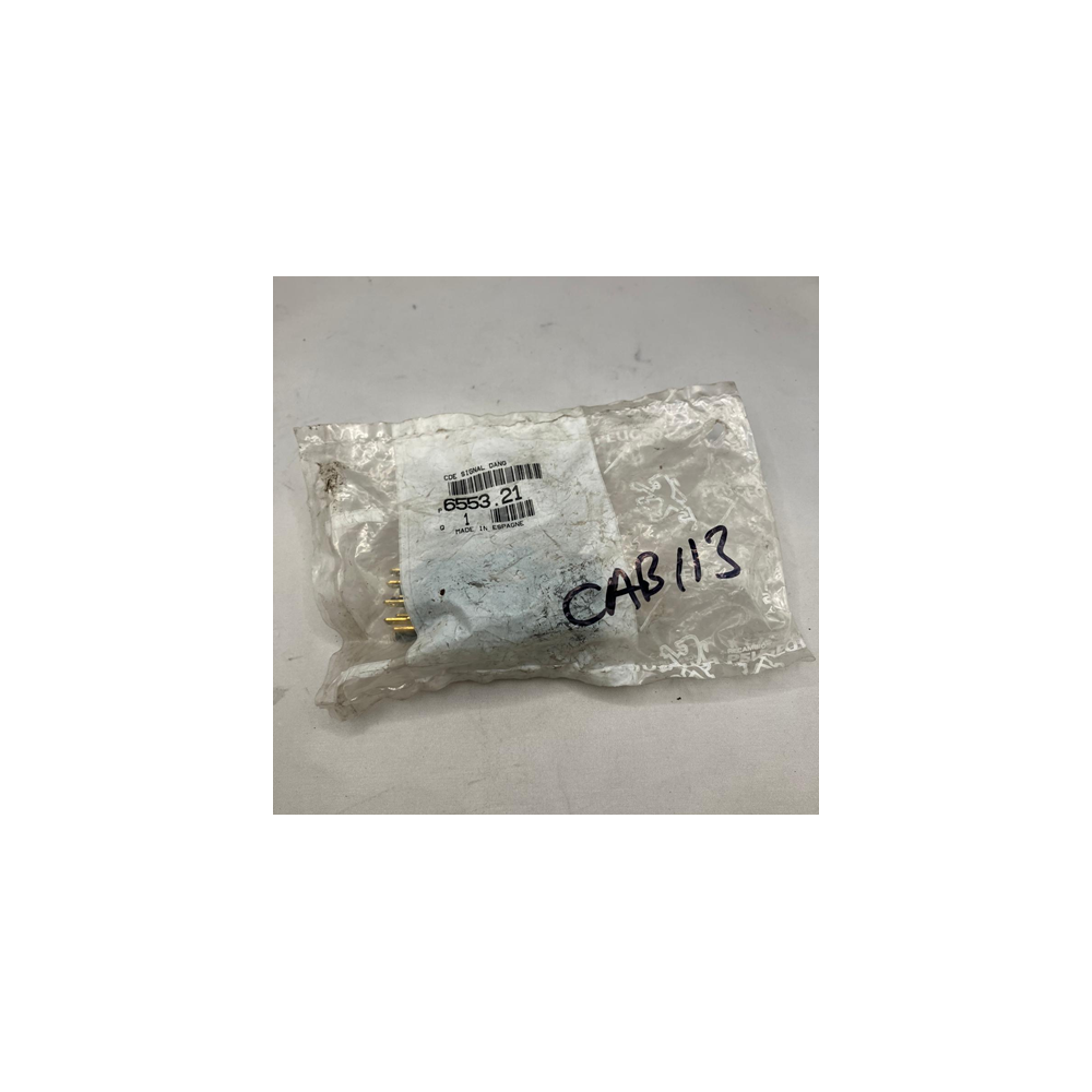 Genuine OE Peugeot 205 Hazard Light Dashboard Switch - 6553.21