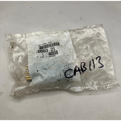 Genuine OE Peugeot 205 Hazard Light Dashboard Switch - 6553.21