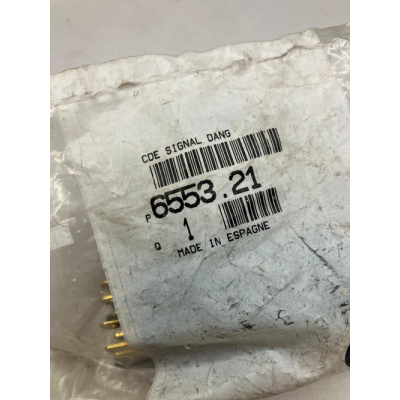 Genuine OE Peugeot 205 Hazard Light Dashboard Switch - 6553.21