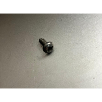 Genuine O/E Peugeot 205 3 door rear quarter upper window trim securing screw - (1)