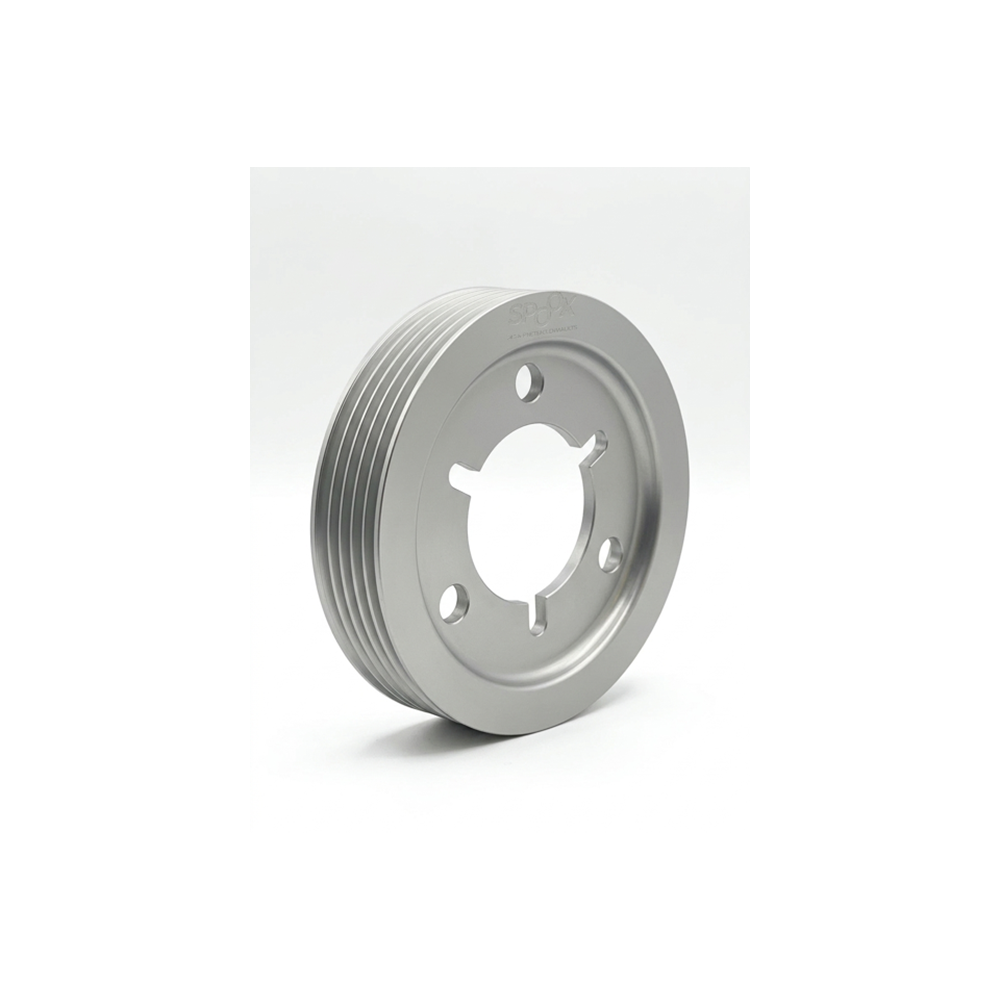 Spoox Citroen Saxo VTS Billet Alloy Bottom Pulley (Underdrive) - SILVER