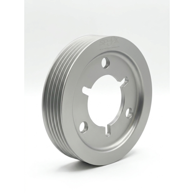 Spoox Citroen Saxo VTS Billet Alloy Bottom Pulley (Underdrive) - SILVER