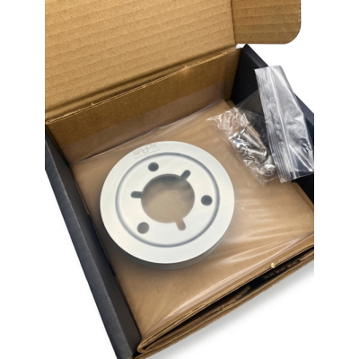 Spoox Citroen Saxo VTS Billet Alloy Bottom Pulley (Underdrive) - SILVER