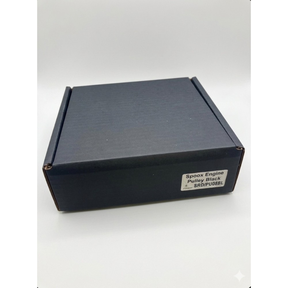 Spoox Citroen Saxo VTS Billet Alloy Bottom Pulley (Underdrive) - BLACK