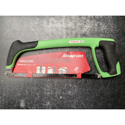 Snap On Bi-Metal 24TPI Saw Hacksaw 12"x24 High Speed Steel Green - HSG319G